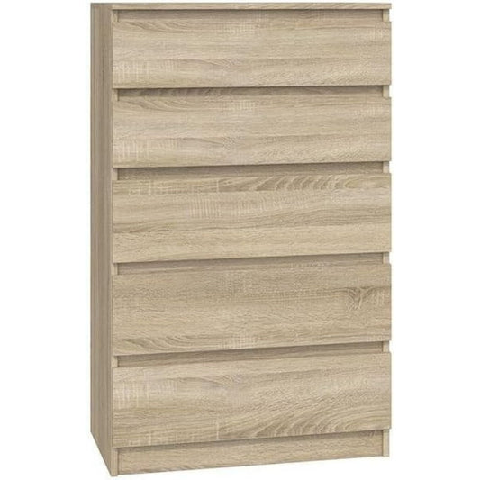 Der Hochschrank mit dem Akzent auf Schubladen