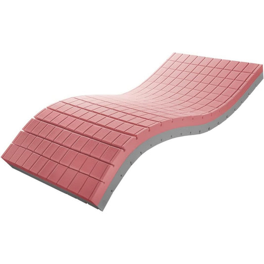 Die Matratze nimmt mit 90 x 200 cm Gestalt an